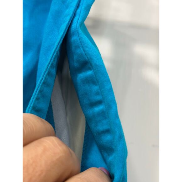 Burberry Golf RARE Turquoise Blue Cotton Mini Sports Skort - US Size 6 - Picture 5 of 12